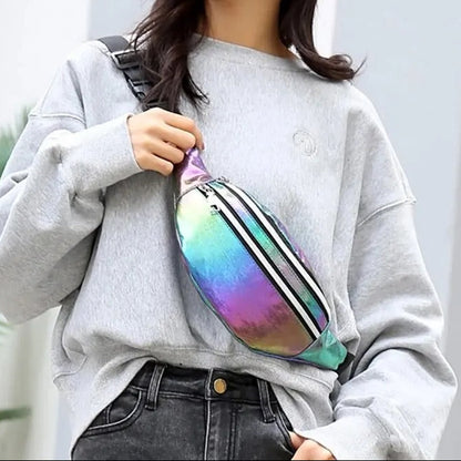Sac banane holographique