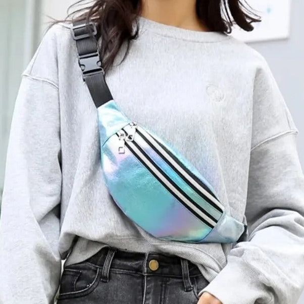 Sac banane holographique