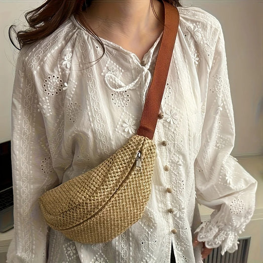 Sac banane paille