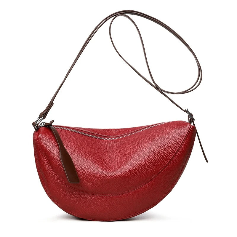 Sac demi-lune cuir