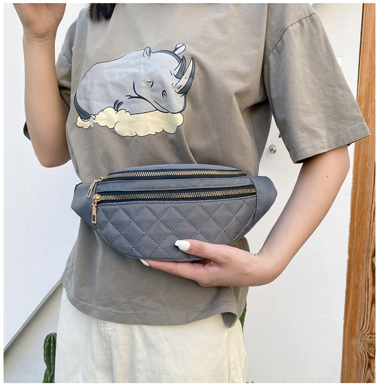 Sac banane femme matelassé