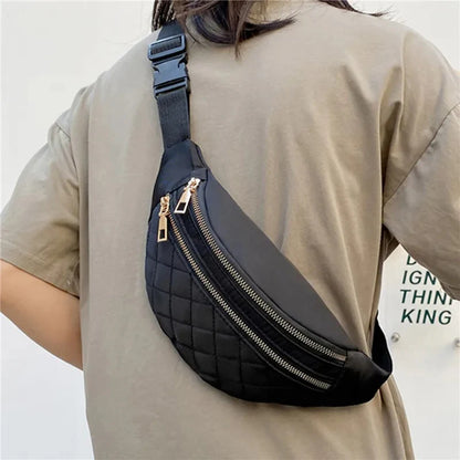 Sac banane femme matelassé