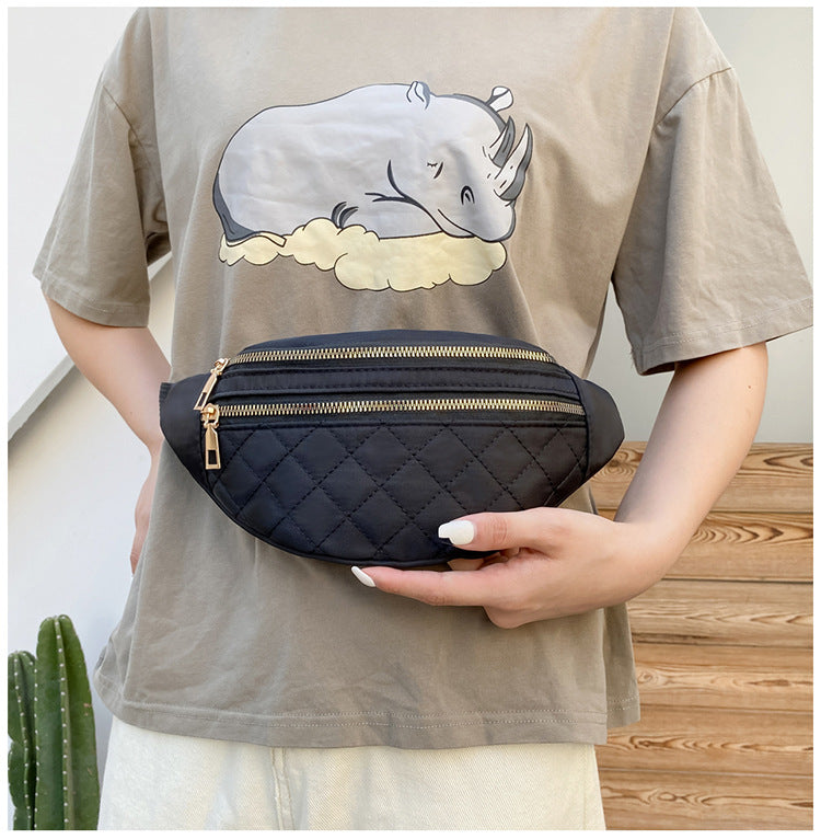 Sac banane femme matelassé