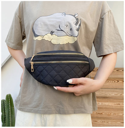 Sac banane femme matelassé