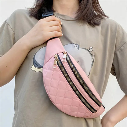 Sac banane femme matelassé