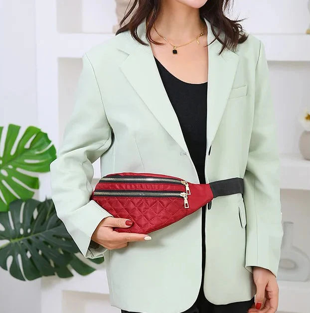 Sac banane femme matelassé