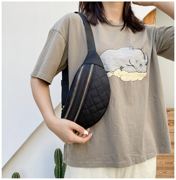 Sac banane femme matelassé