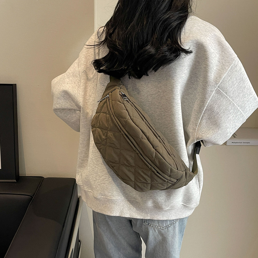 Sac banane matelassé