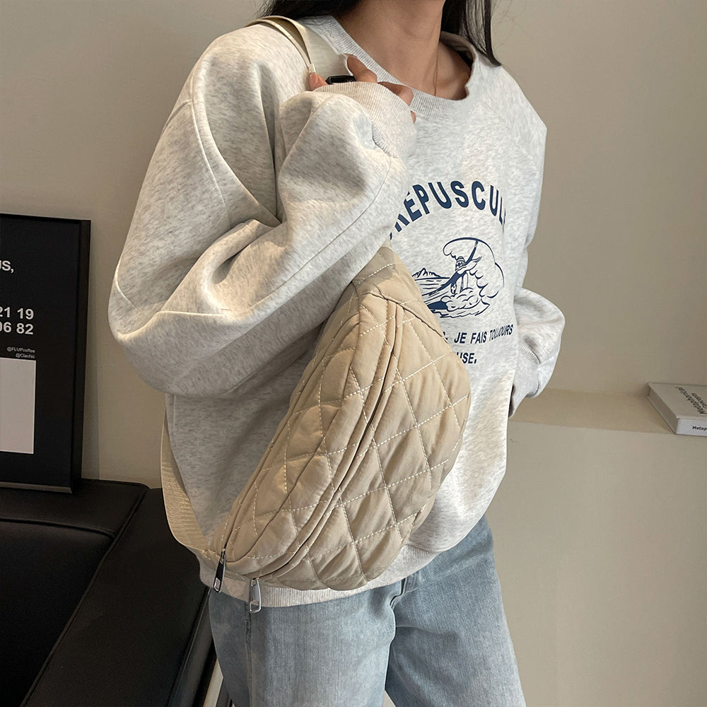 Sac banane matelassé