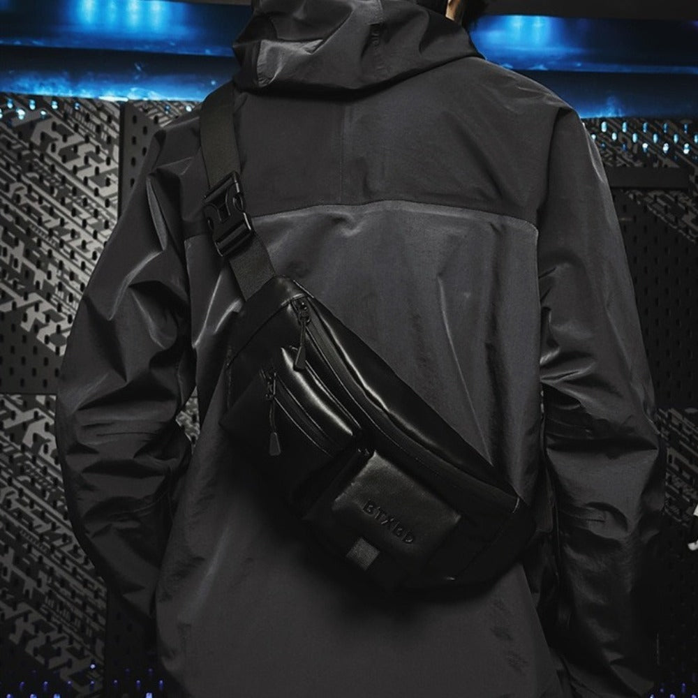 Sac banane noir homme