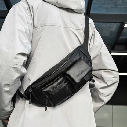 Sac banane noir homme