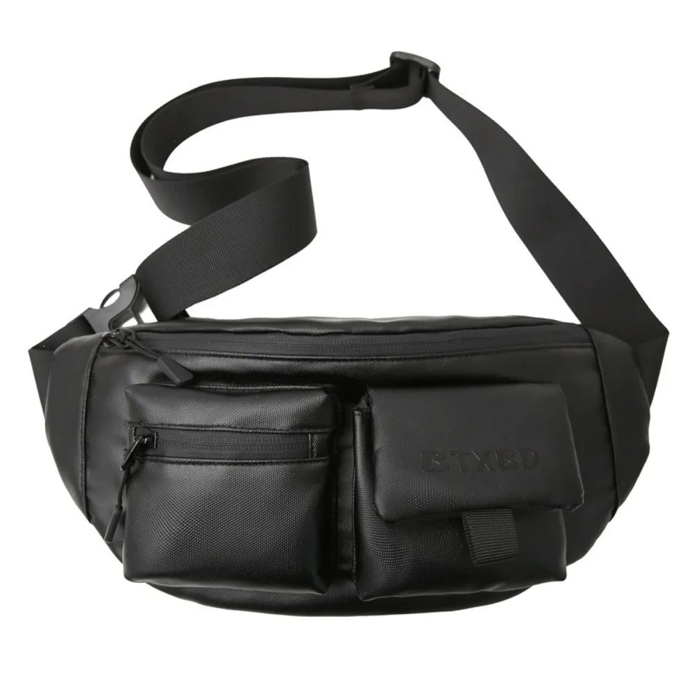 Sac banane noir homme