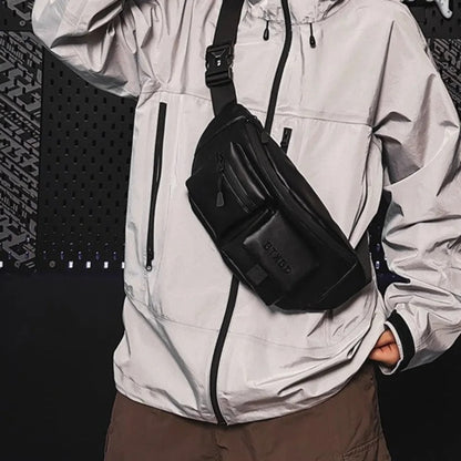 Sac banane noir homme