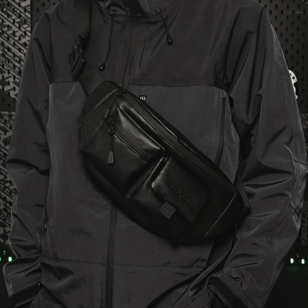 Sac banane noir homme