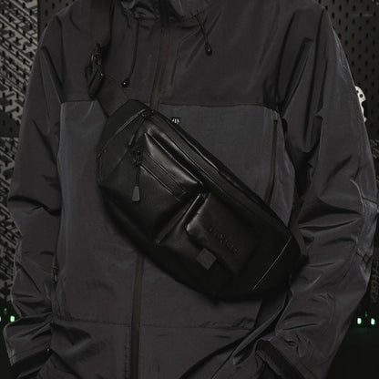Sac banane noir homme
