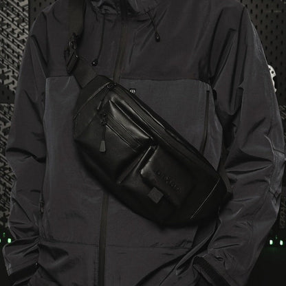 Sac banane noir homme