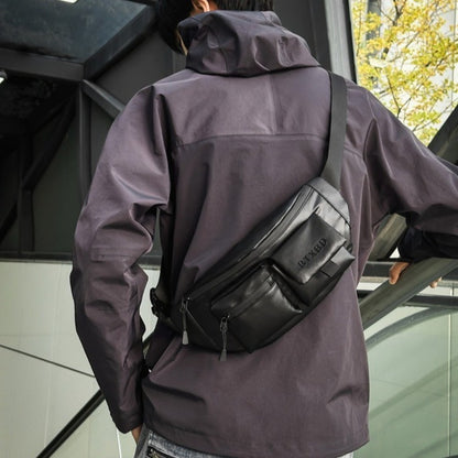 Sac banane noir homme