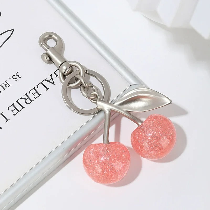 Porte clé cerise